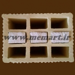  insulated hollow clay bricks for wall 15x20x20 code:003