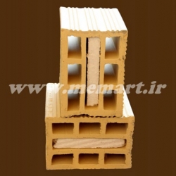  insulated hollow clay bricks for wall 15x20x20 code:004