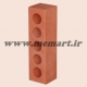 half red perforated bricks 5.5x6x22 
