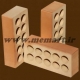 techno perforated bricks 5.5x10x21.5